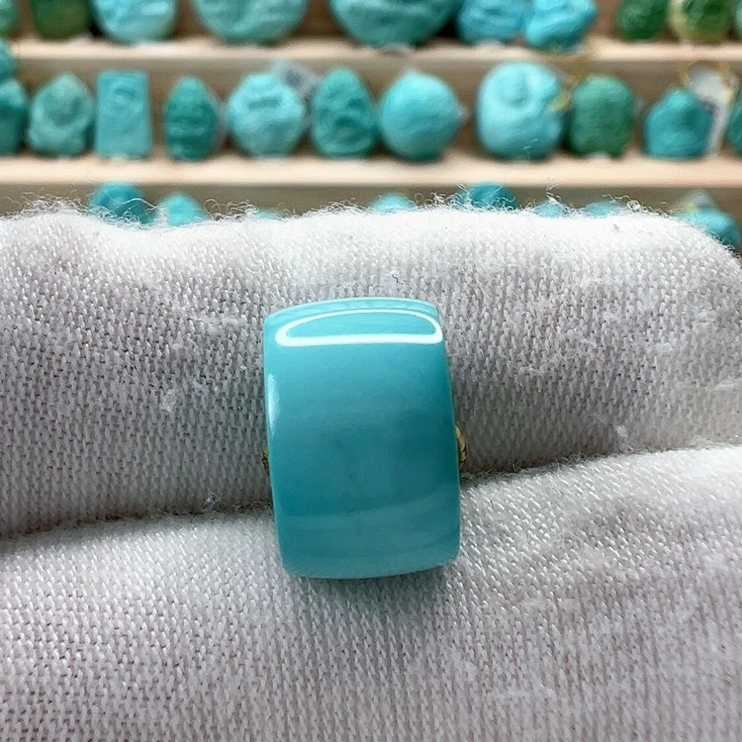 未镶嵌绿松石直切珠12.4x8mm