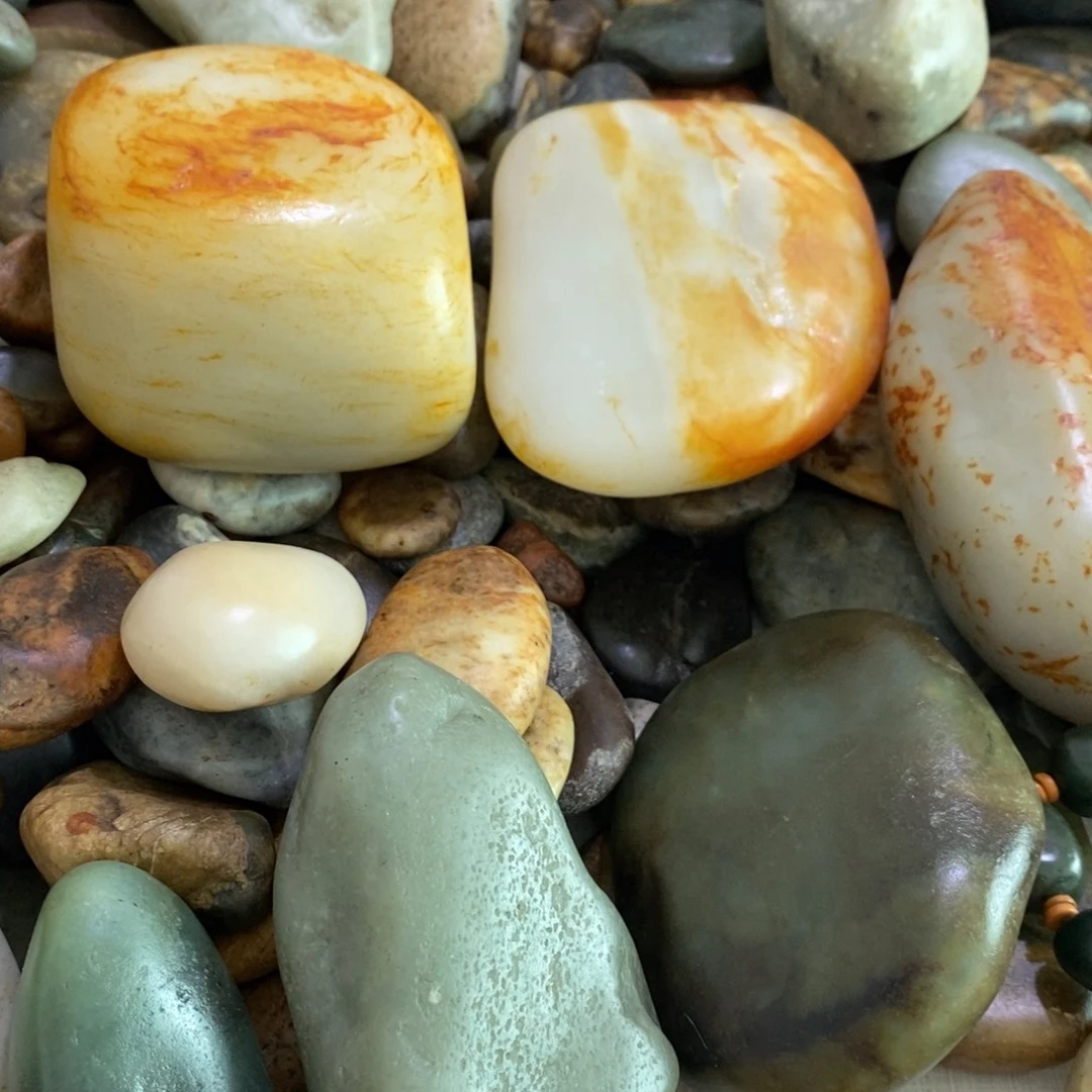 和田玉未镶嵌挂件19