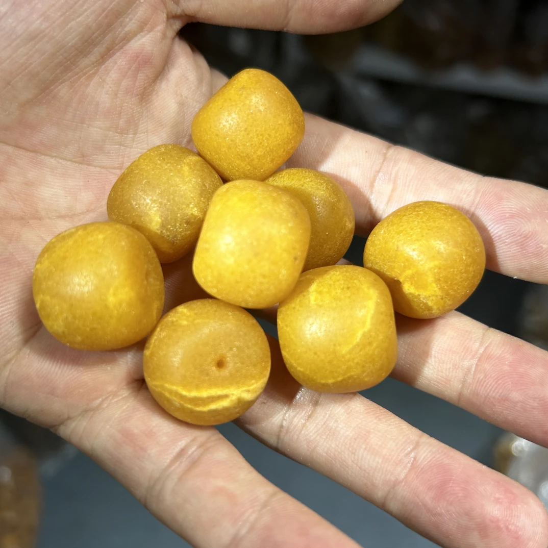 【九珑严选】22橘皮黄墩子装锁骨多样性发其一