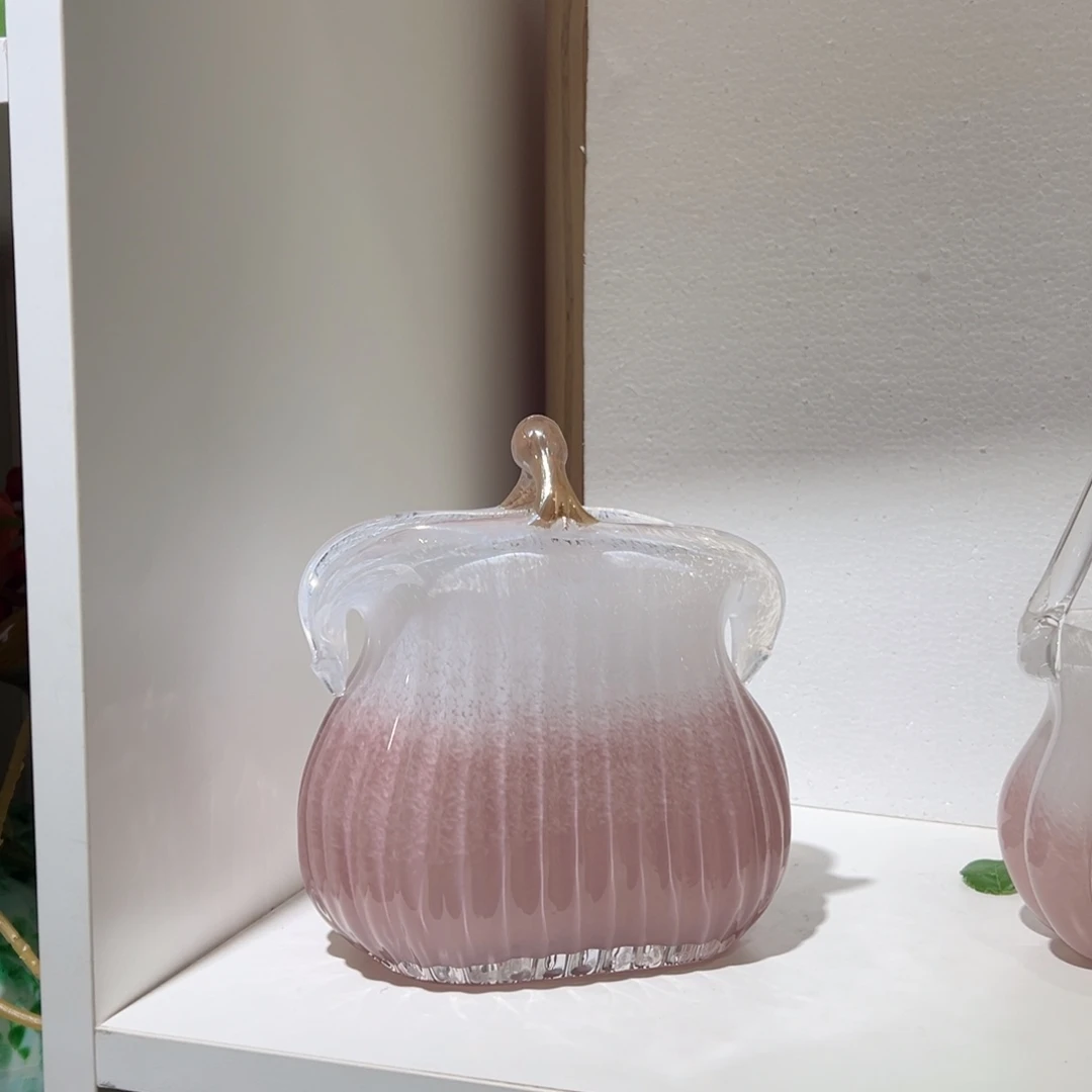 琉璃纯手工制作工艺品高18