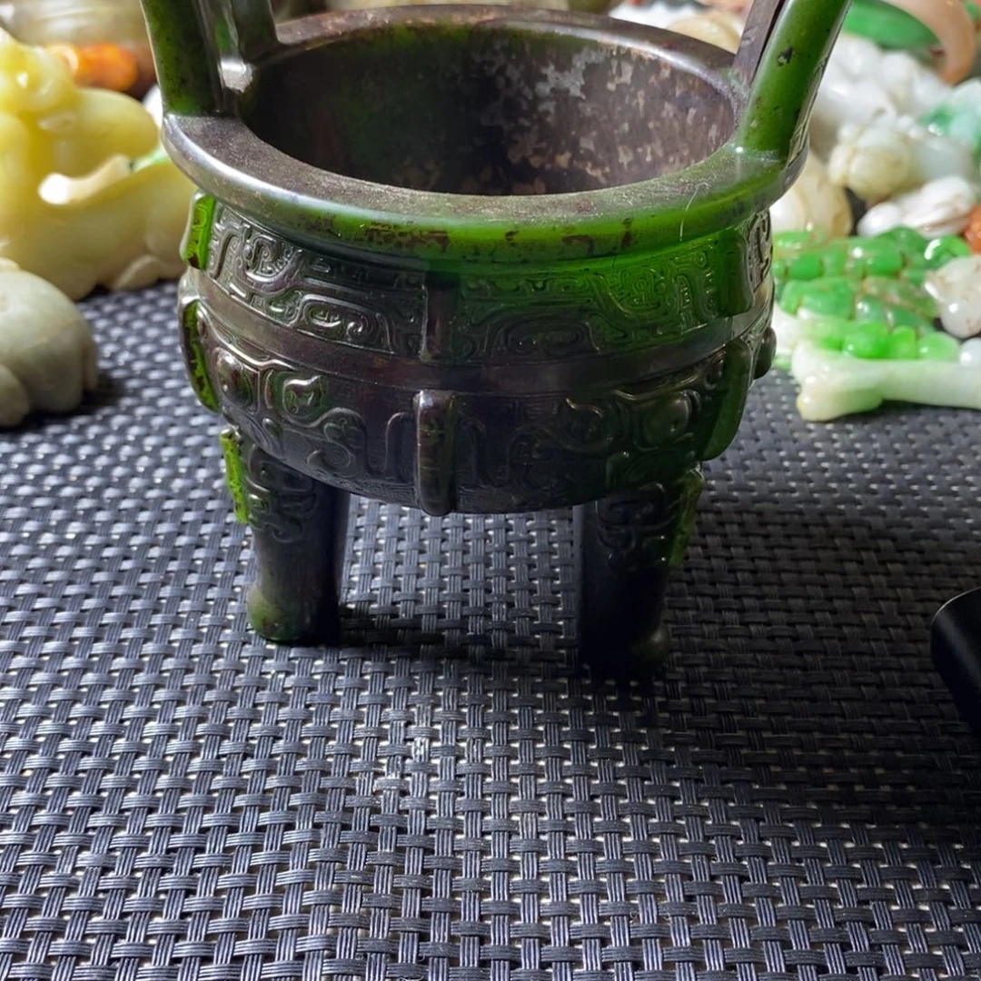 吊坠白玉菩提摆件