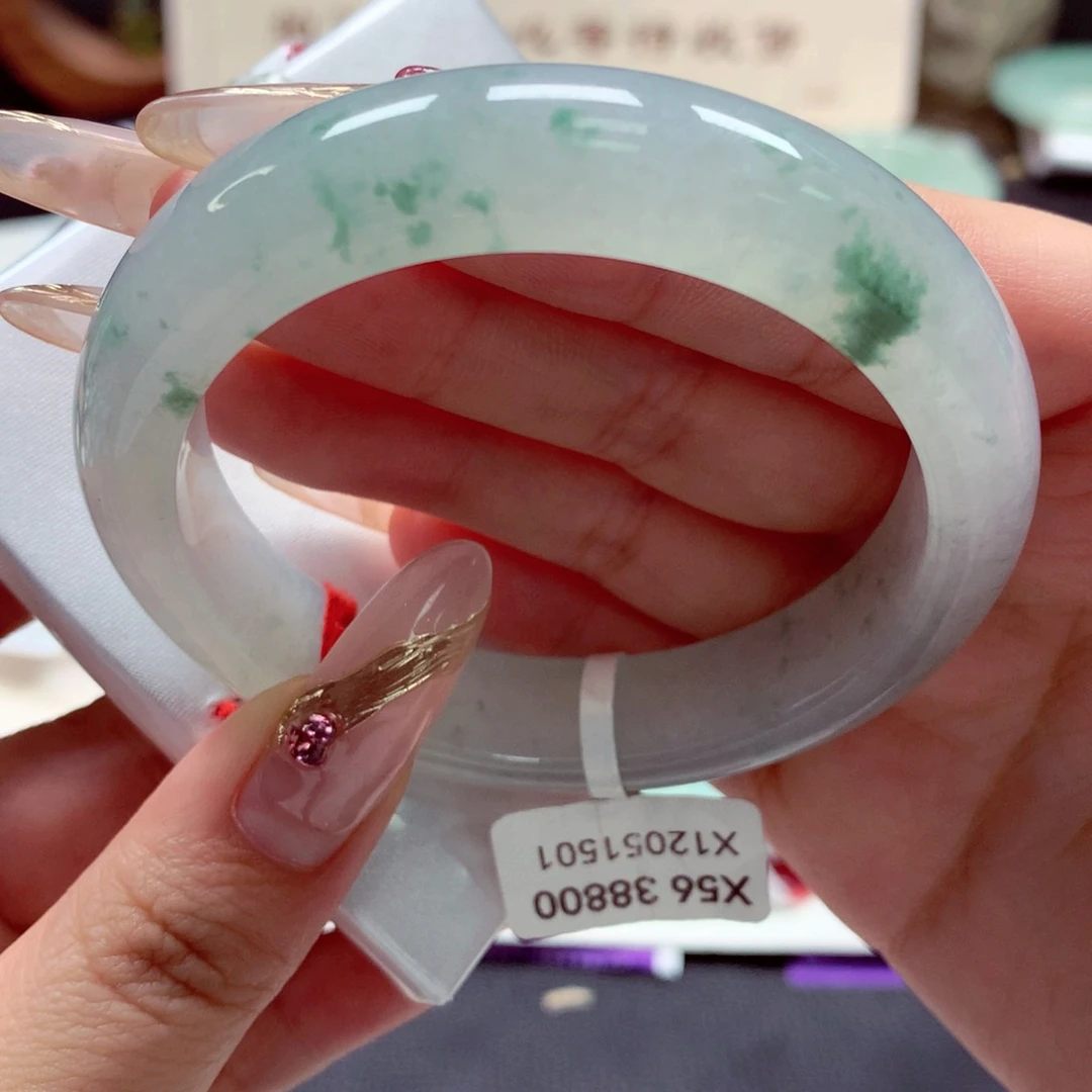 翡翠手镯未镶嵌22（4号）