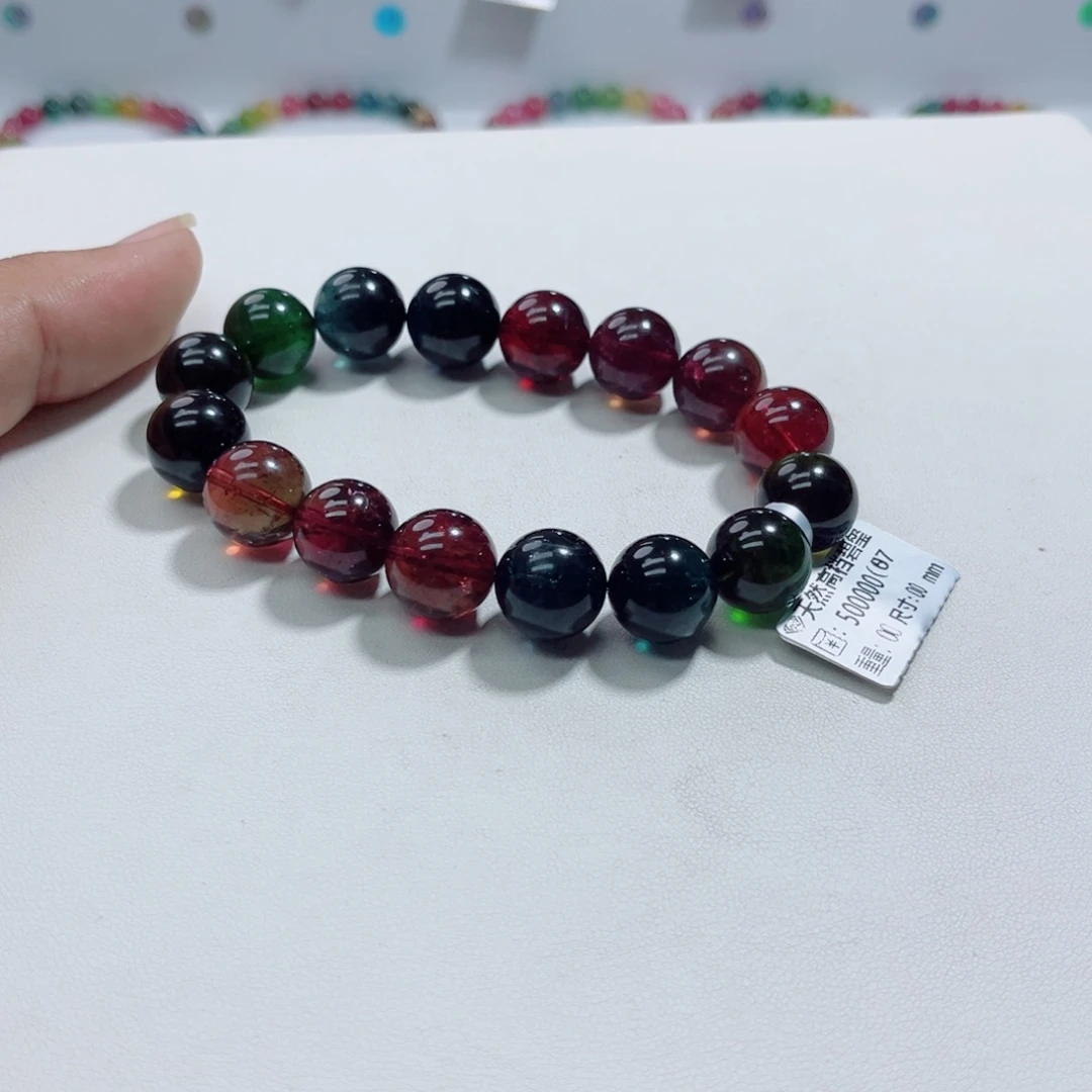 未镶嵌手链碧玺碧玺