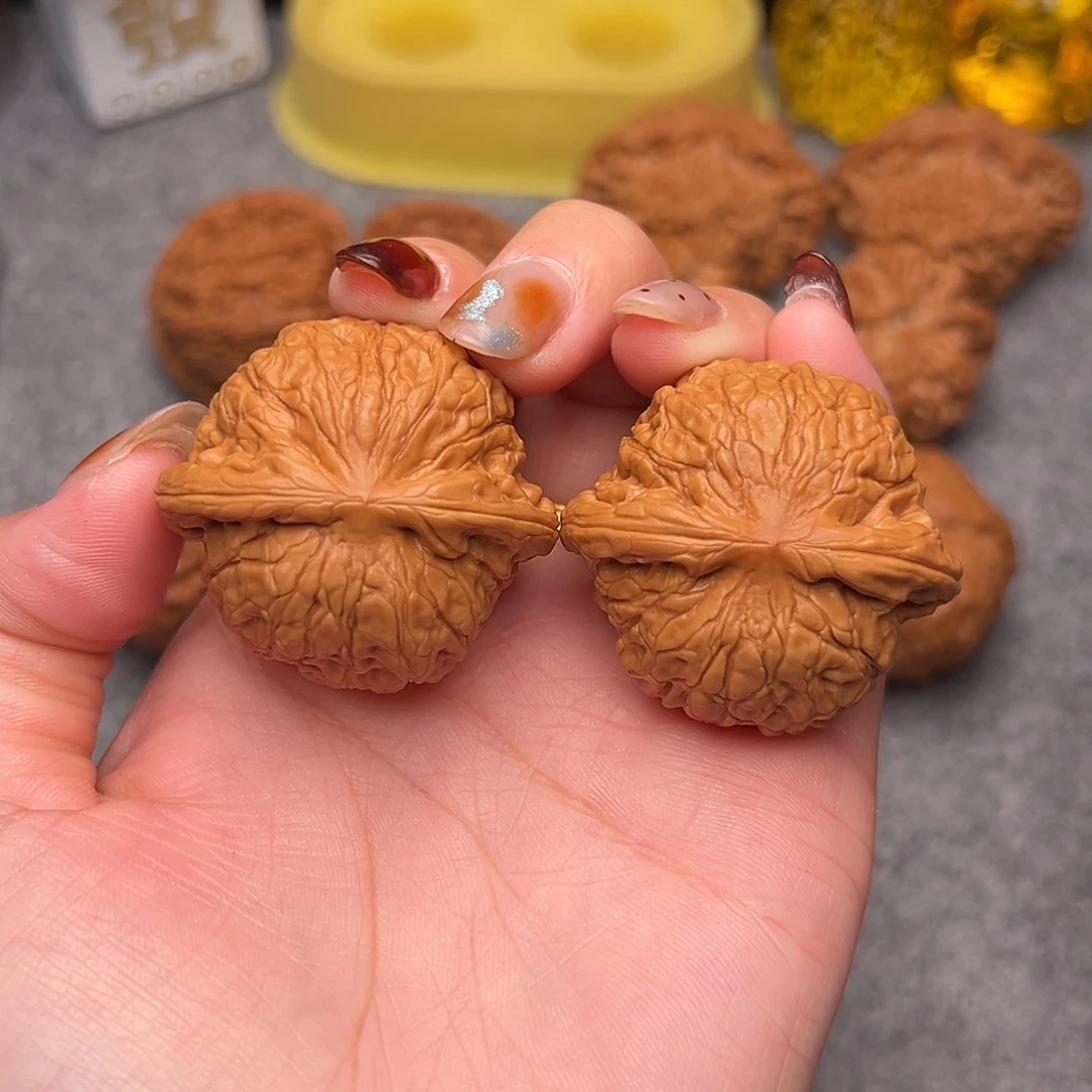 把件文玩核桃毕业精品精配乾隆磨40尺寸