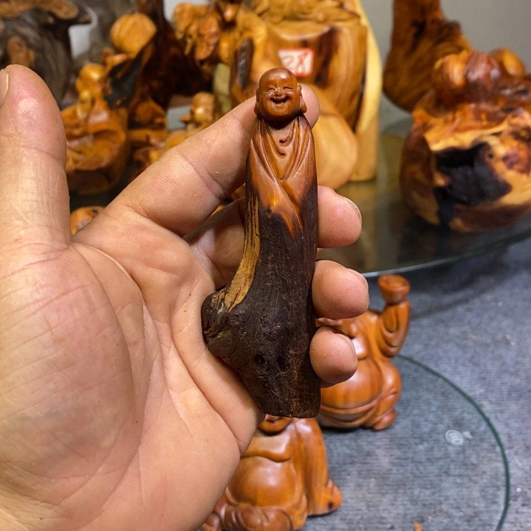 柏木（崖柏）木雕工艺品手把件手串