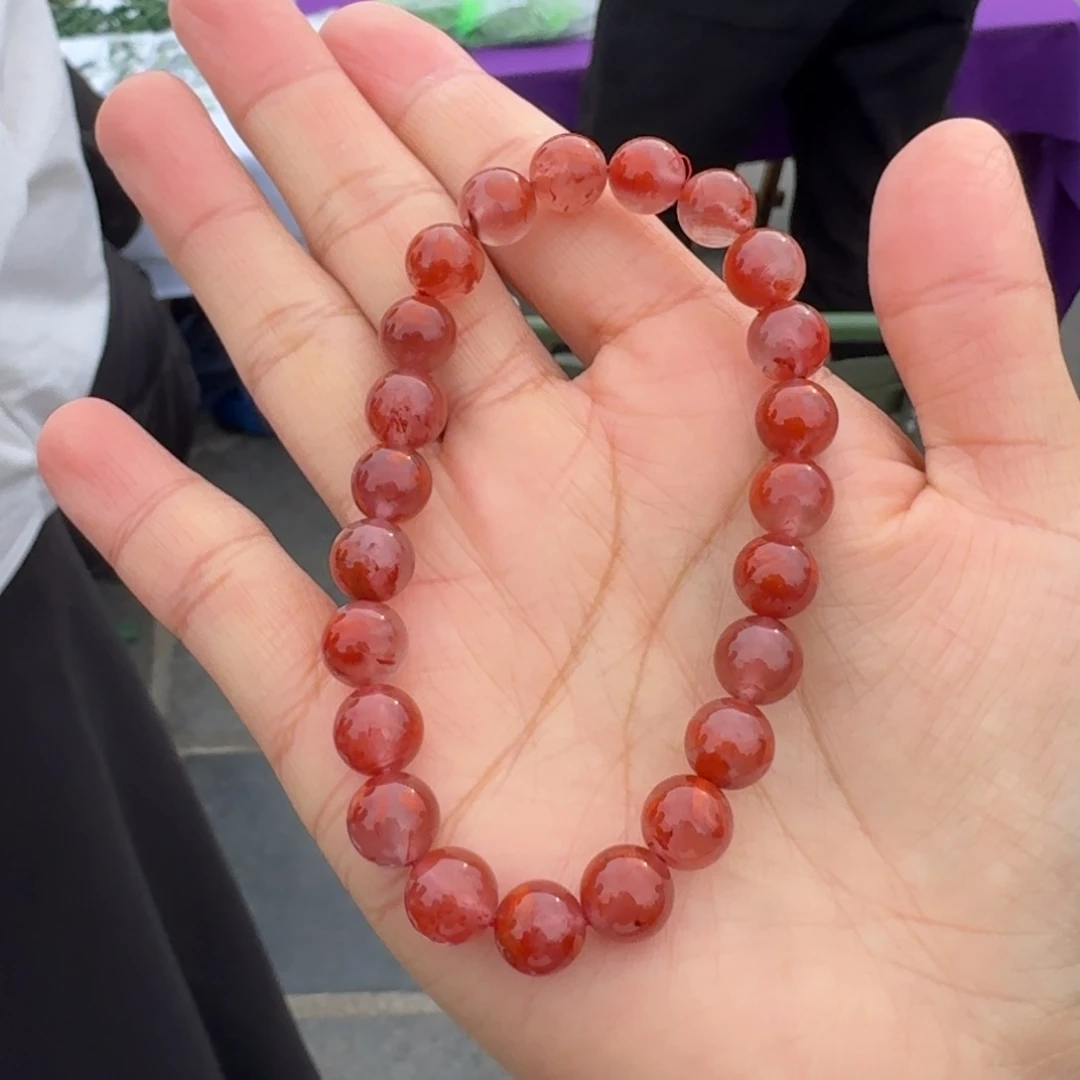 南红玛瑙颈饰未镶嵌南红火焰纹多样性拍一发一