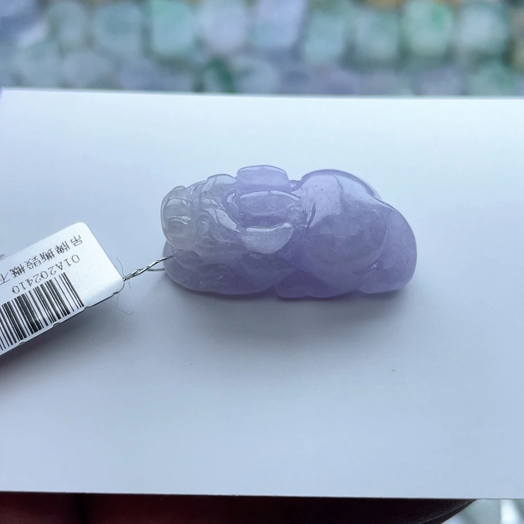 翡翠颈饰未镶嵌貔貅