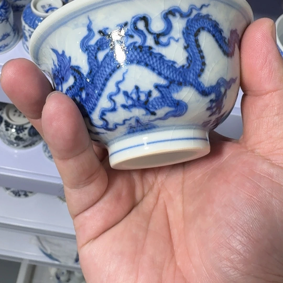 *****杯子瓷言所老曹甄选好瓷开片