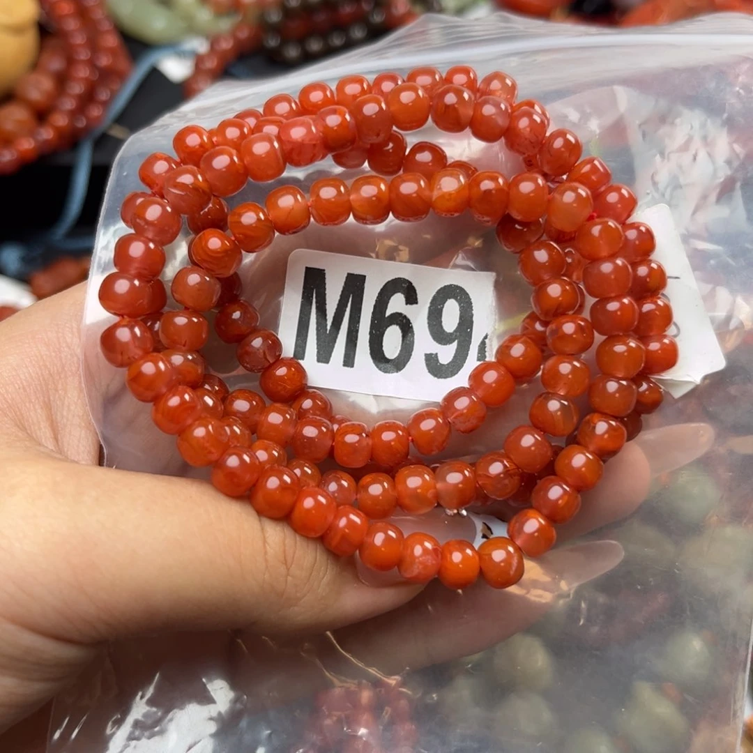 南红玛瑙未镶嵌珠宝奇石6*+