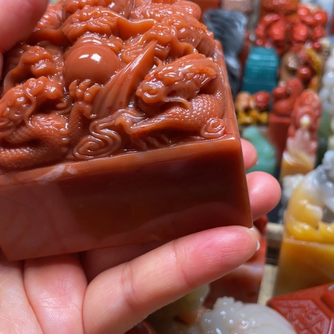 昌化石印石精美寿山