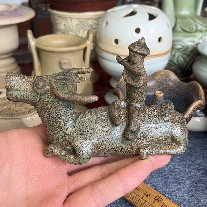 摆件时观品鉴 K门老窑瓷