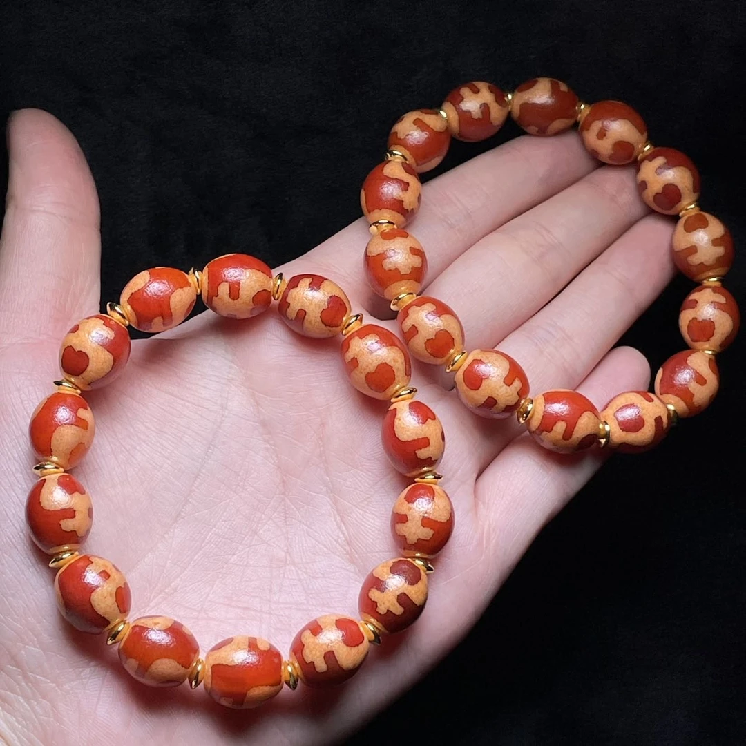 【曹美丽精选】H70627-玛瑙单圈手串（宝瓶）-多样性发一件-10×12mm