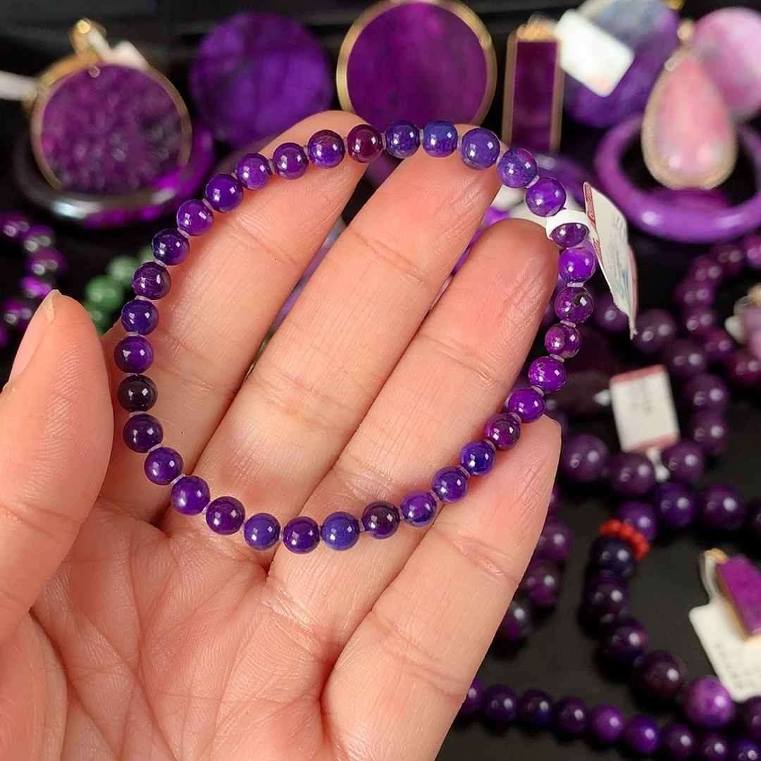 苏纪石（舒俱来）未镶嵌手串