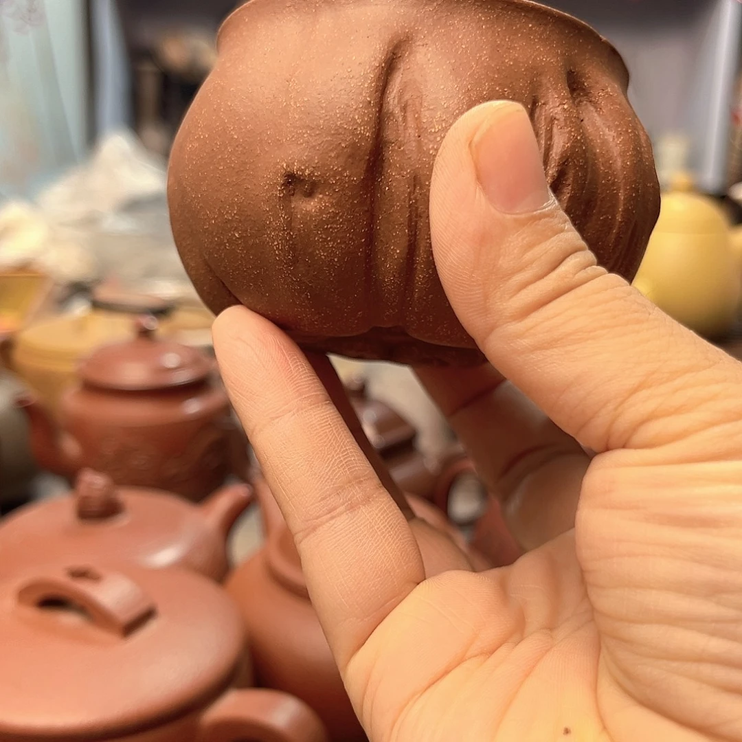 茶壶紫砂全手工制作