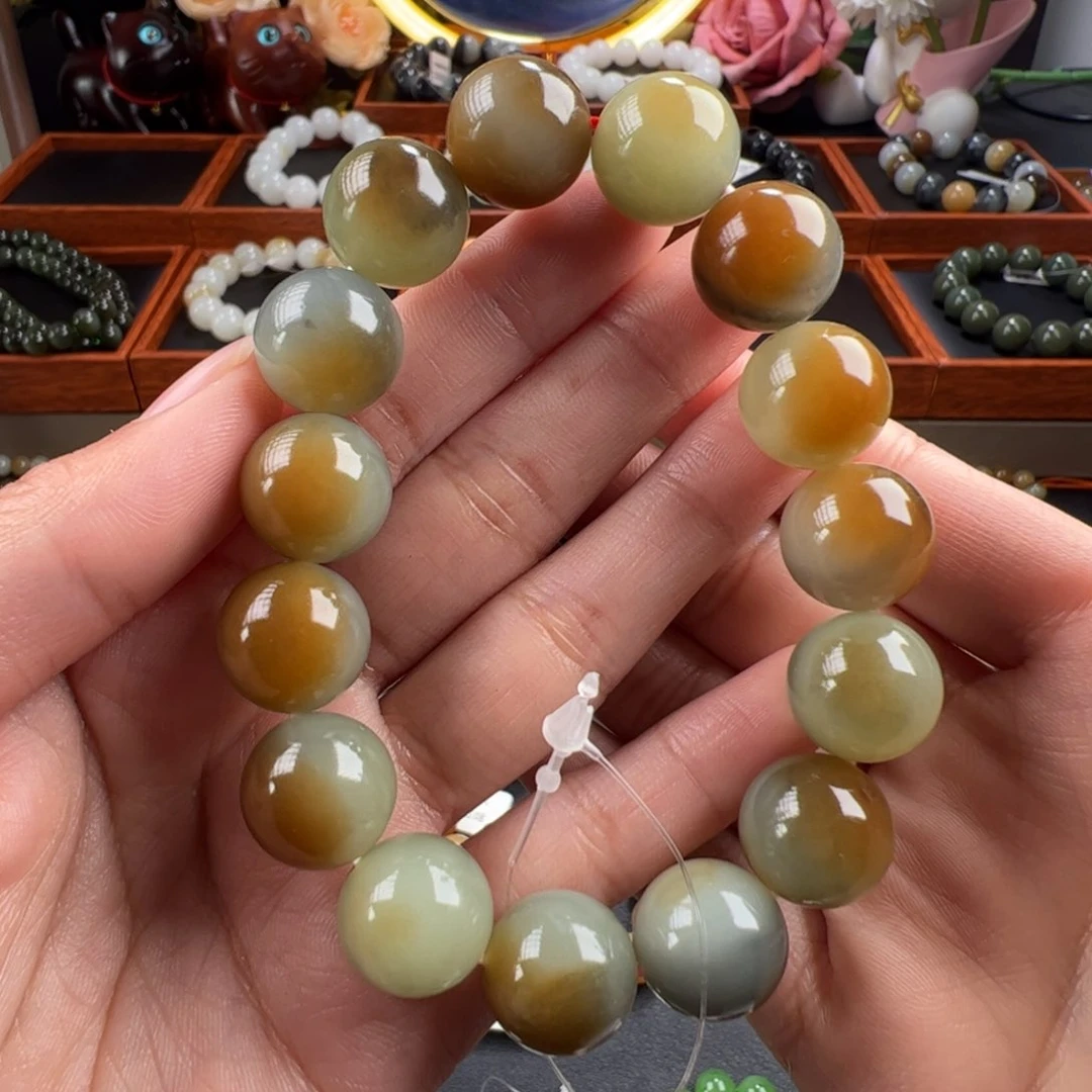 和田玉手链未镶嵌