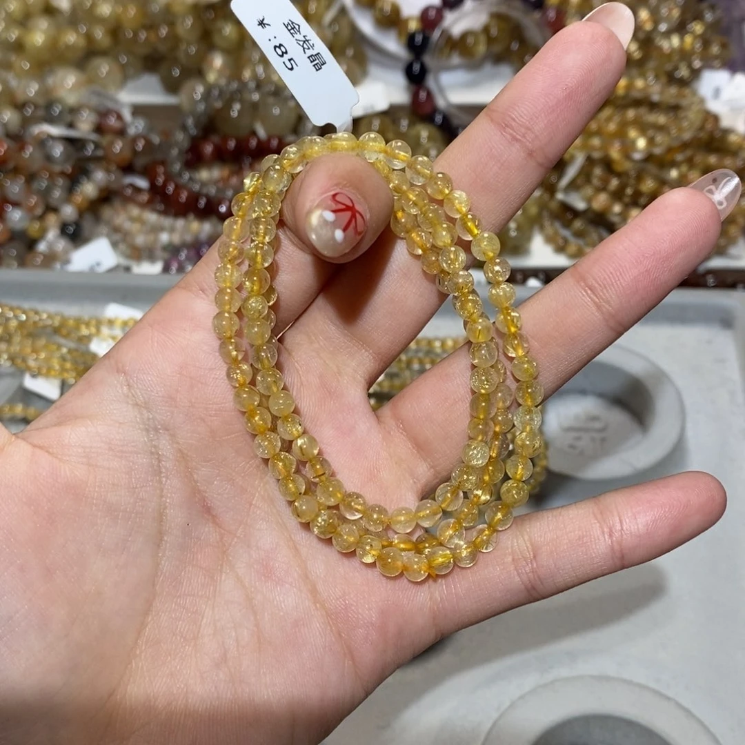 水晶手链未镶嵌手链