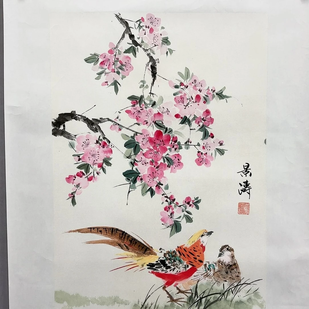 国画国画纯手绘作品请放心去藏