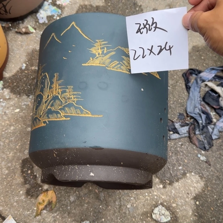 紫砂花盆特价秒杀