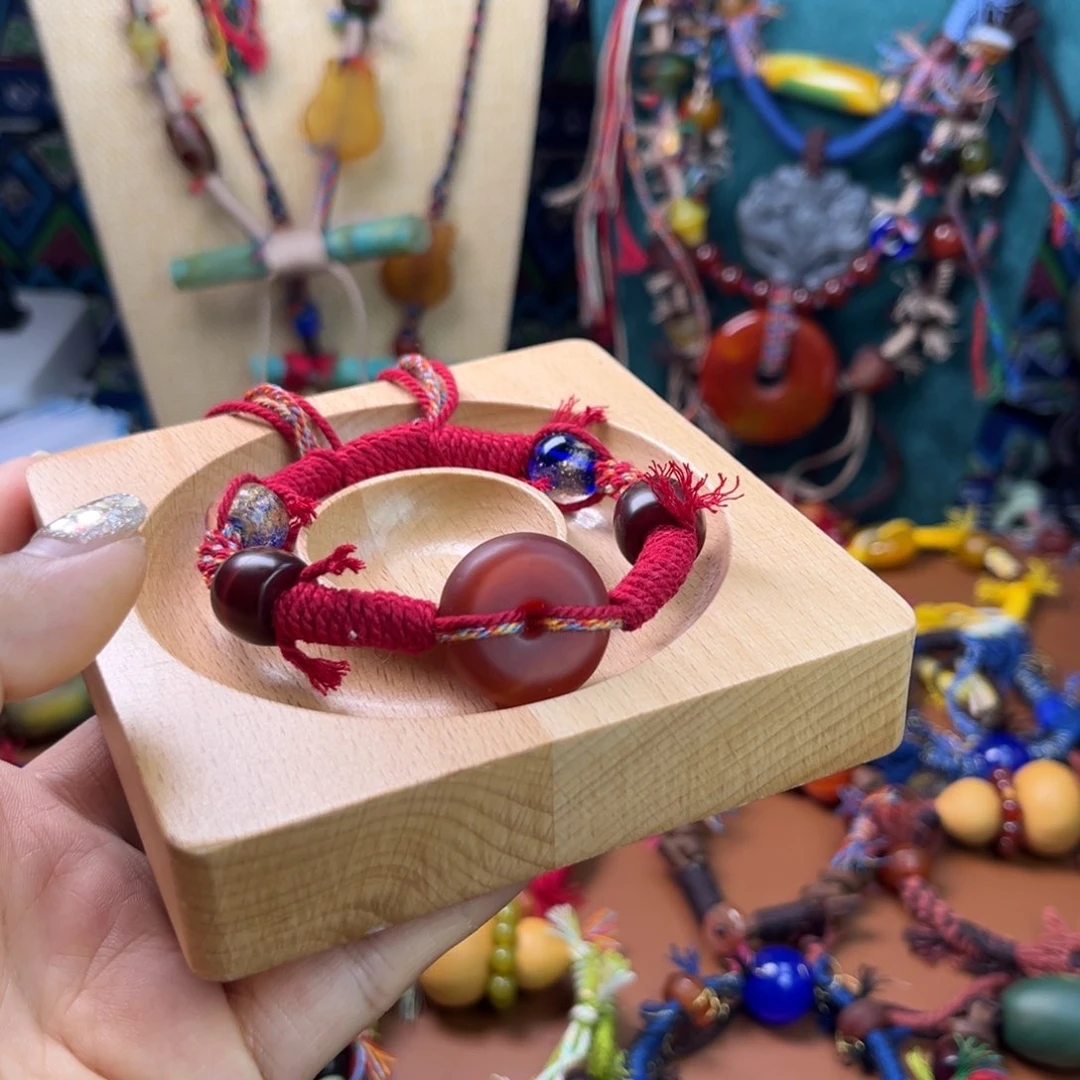 玛瑙/玉髓手链未镶嵌