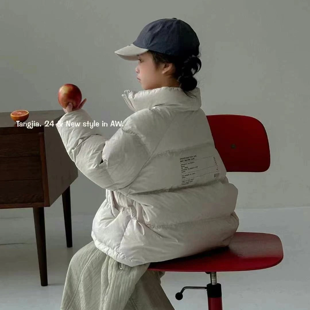童装羽绒服2024年新款冬季男女童加厚羽绒服外套