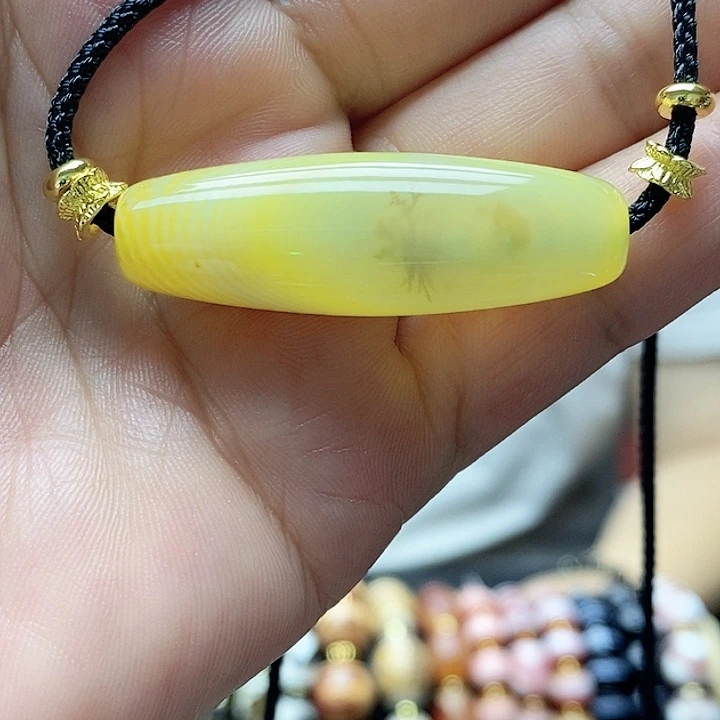 玛瑙/玉髓颈饰合金