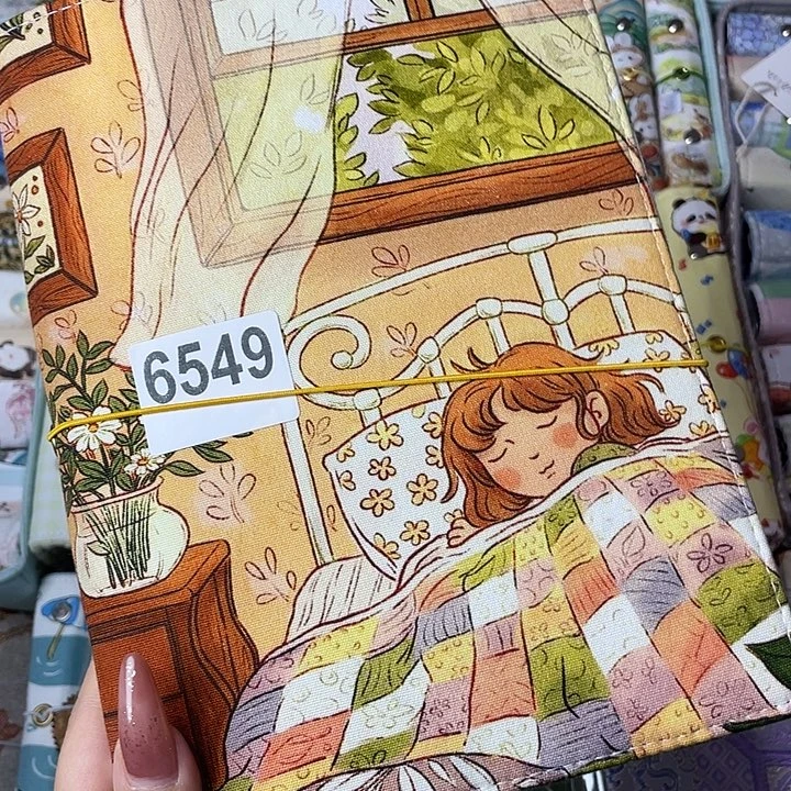 织绣A5活页不带纸6549