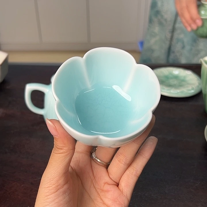 小米茶器龙泉云间青瓷