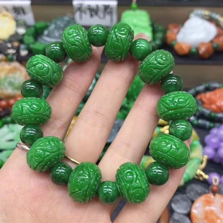 医***术未镶嵌手链翡翠手链27