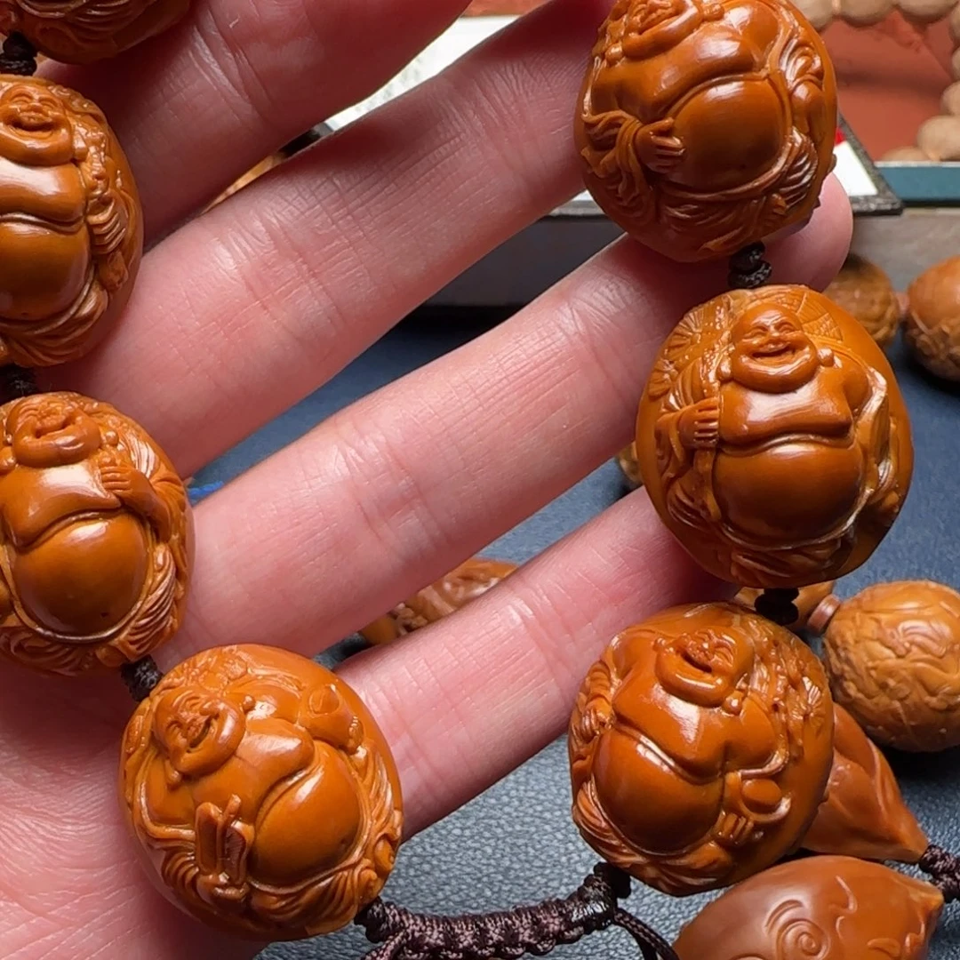 秦***石手串/手链橄榄核橄榄核雕