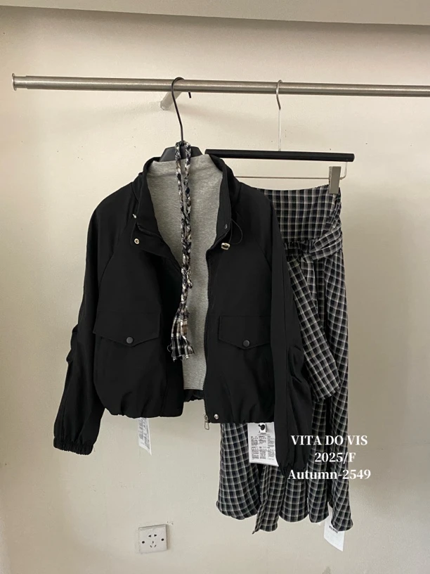 Vita 2549# 立领冲锋衣款防风外套