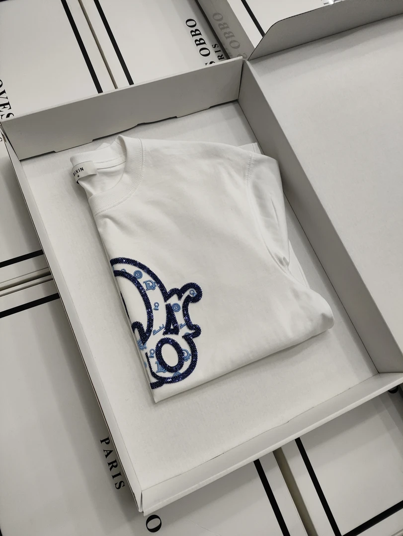 【9052】高级感轻奢短袖 男士重磅高端圆领短袖T恤