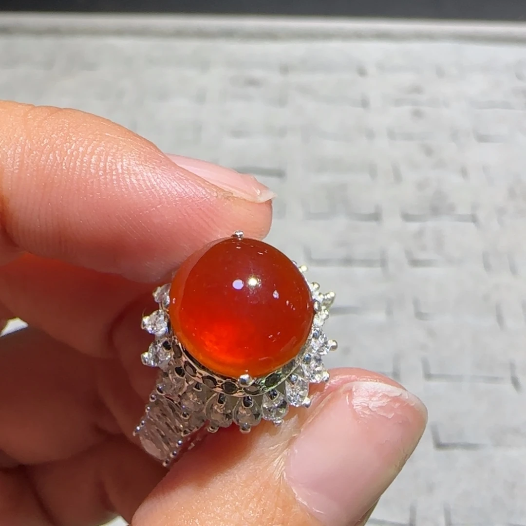 翡翠未镶嵌戒指翡翠