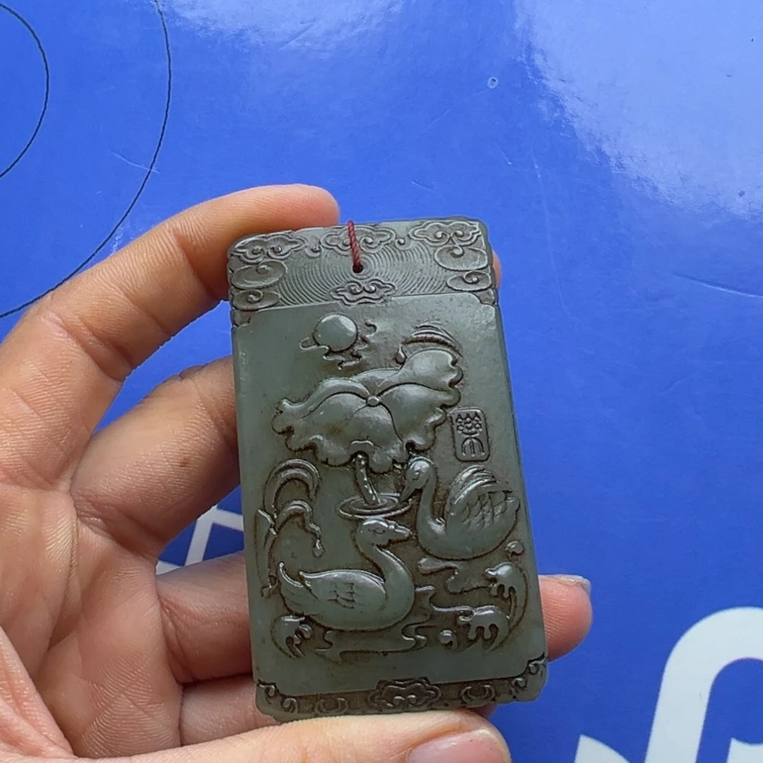 和田玉挂件未镶嵌