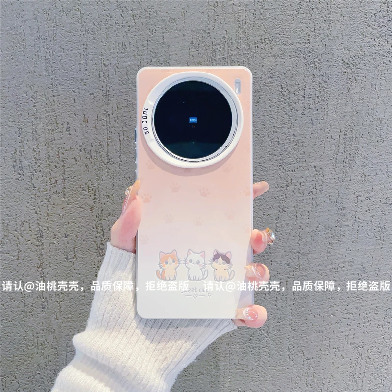 （vivoX100系列）磨砂彩银适用vivoX100/X100Pro/vivoX100s手机壳潮