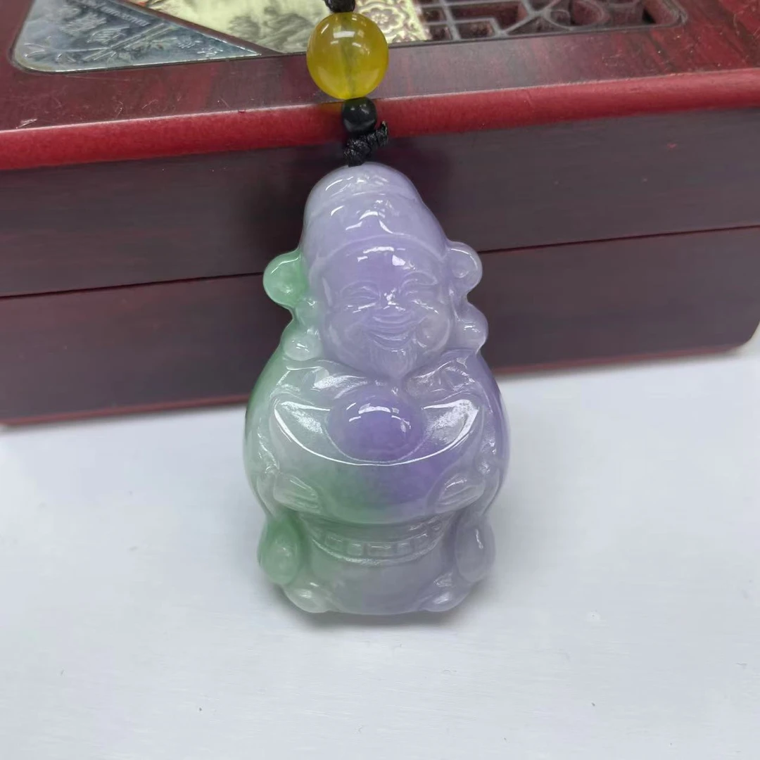 【大喜儿】春采才爷带绳吊坠-12WQ1772