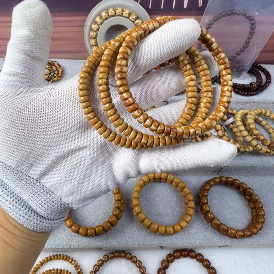 紫金鼠手串紫金鼠花皮药片7