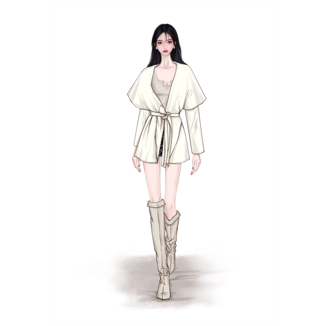 Rose Owner5折粉丝福利～甜心语梦气质羊绒双面尼大衣翻折领呢外套