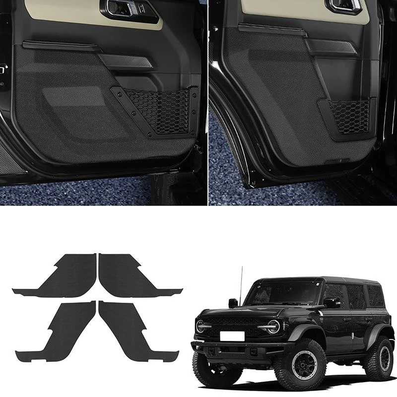 用于野马福特利马车门防踢改装件车门防践踏防刮擦条防护贴纸装饰