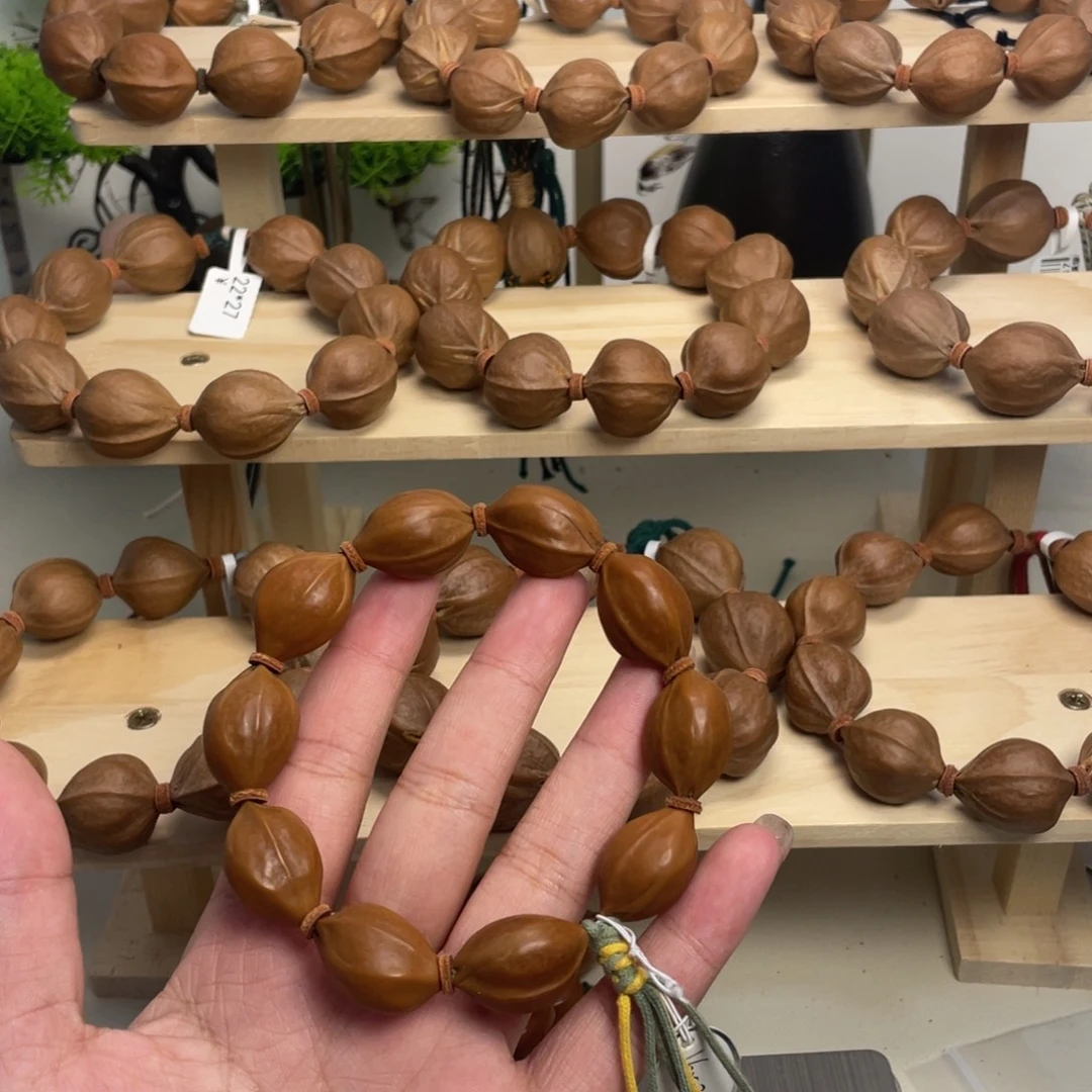 独***酌橄榄核手串/手链16*24梅林铁核