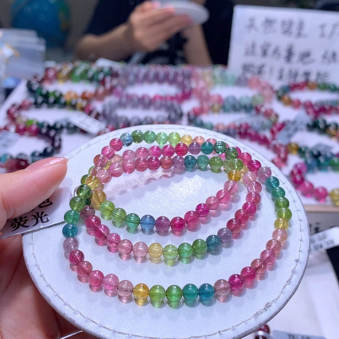 【闪购商品】未镶嵌手串碧玺5.2m