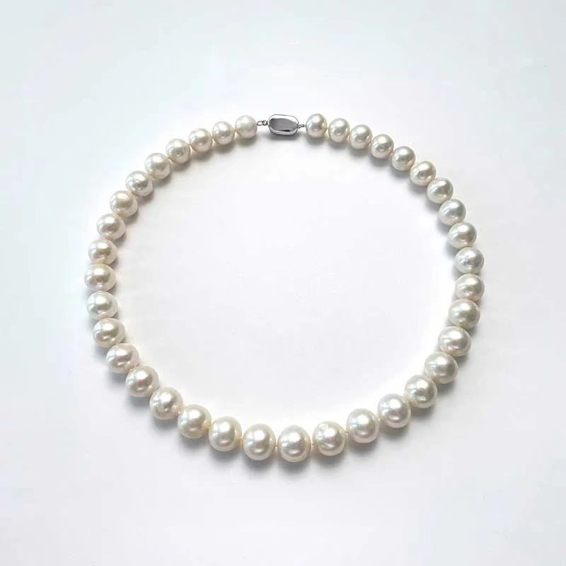 【三生专享】淡水珍珠全珠链10-12mm/简约百搭三生专享款