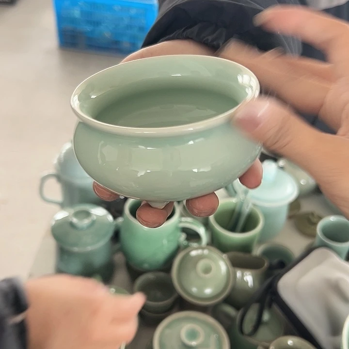 小米茶器龙泉青瓷
