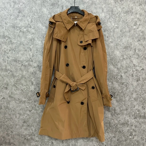 95新 BURBERRY/博柏利 Burberry焦糖色风衣