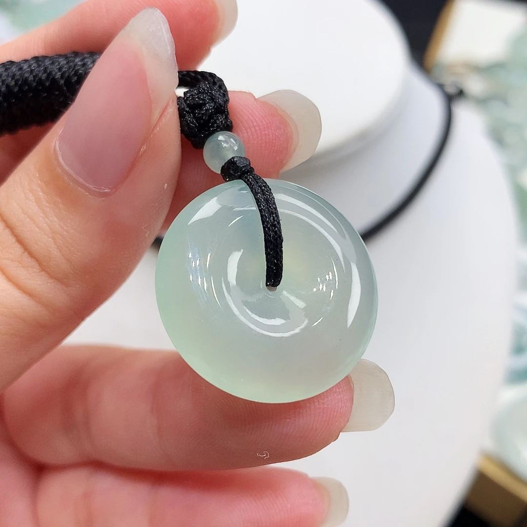 翡翠未镶嵌胸饰翡翠46，23.5/5.6