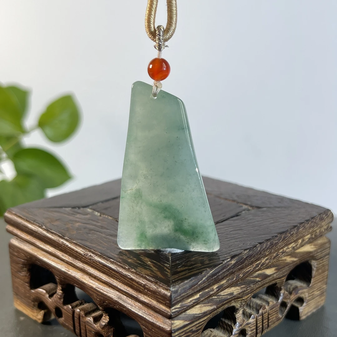 JXW31-42   精品天然翡翠A货原石吊坠