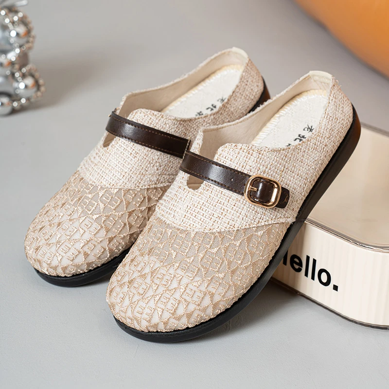 凉鞋女款2025新款爆款拖鞋外穿女鞋百搭小众鞋子洞洞鞋软底半拖鞋