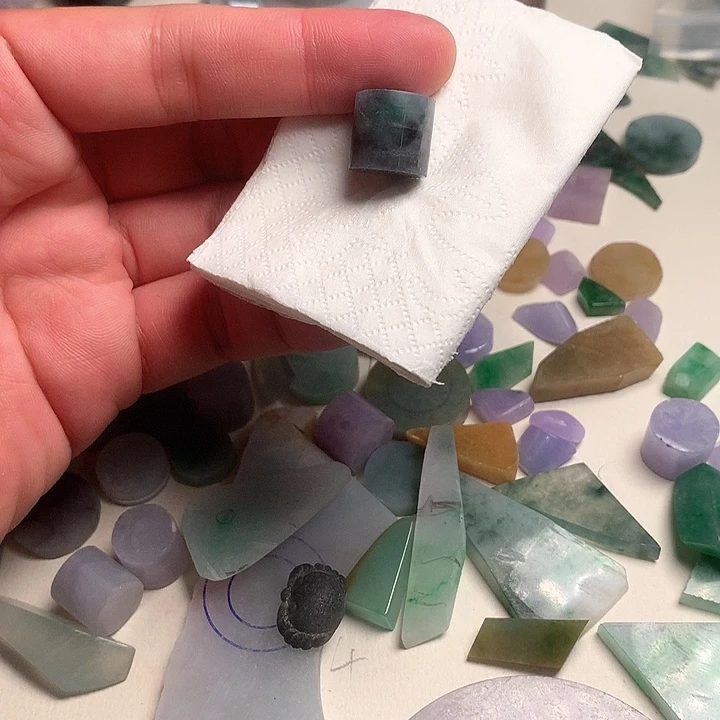 未镶嵌定制翡翠天然翡翠乌鸡种
