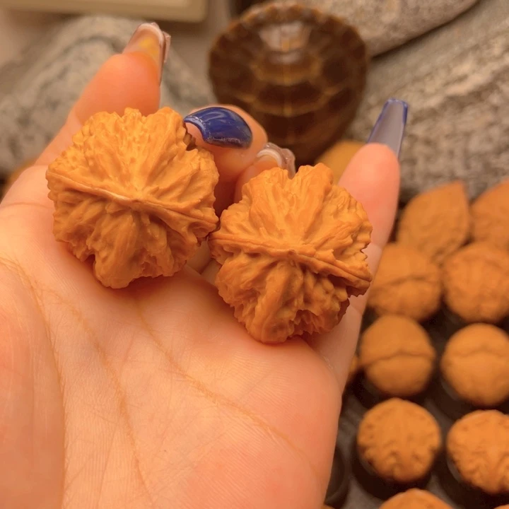 把件文玩核桃京八棱
