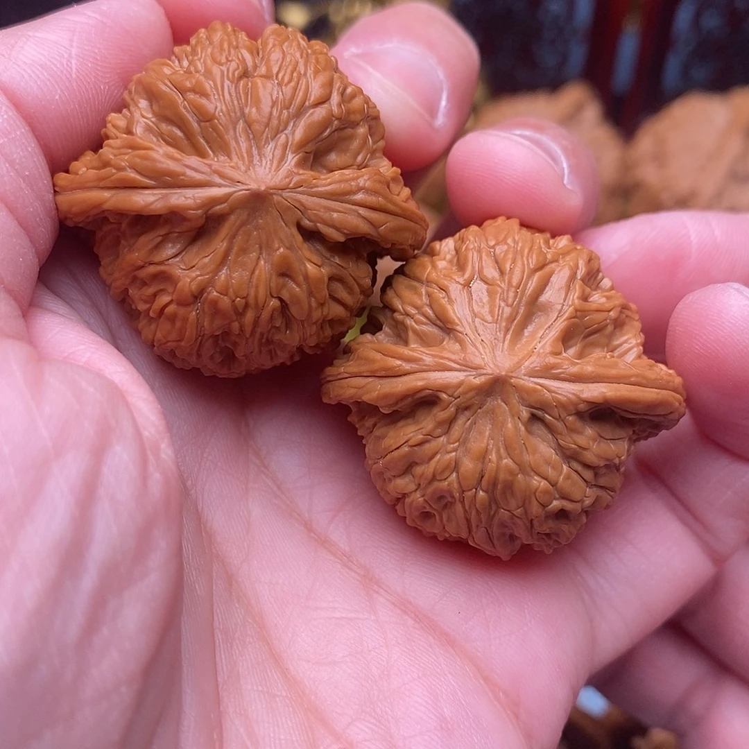 文玩核桃把件全品绝配山地正磨36尺