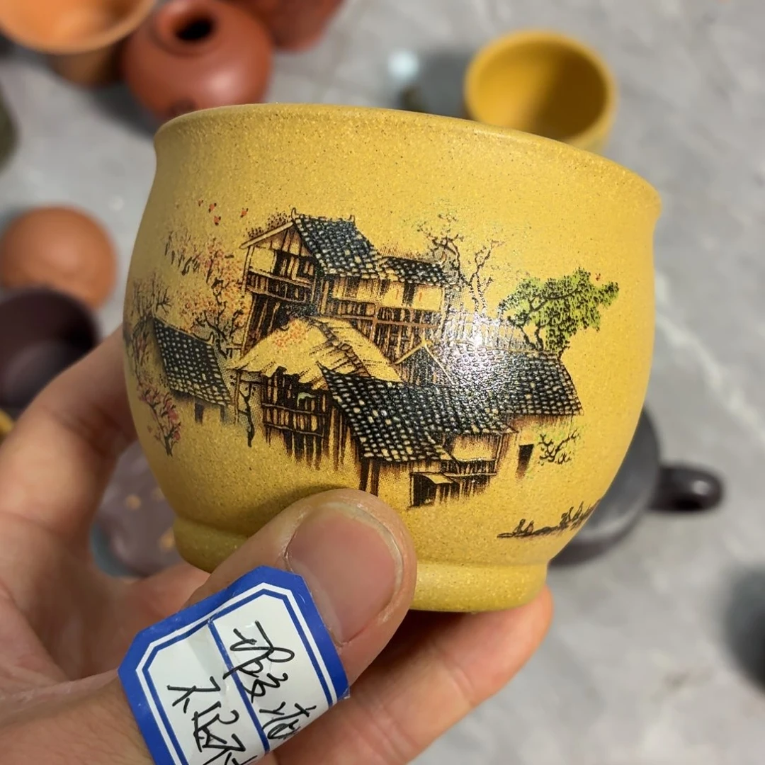 茶杯紫砂瑕疵不退不换介意勿拍